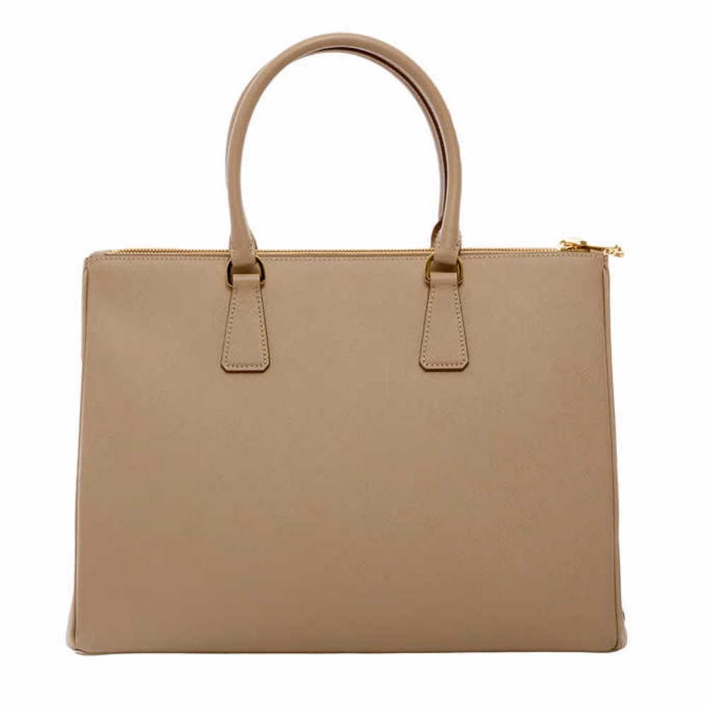 Prada Double Zip Tote, Cammeo - Picture 3 of 4